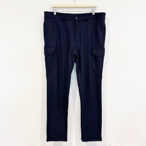 Aether Mens Wool Blue Cargo Pants Size‎ 36